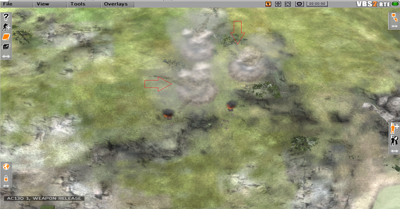 ∆ Image12.5c: Strike AAR Projectile Display window 